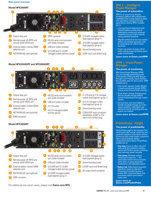 Eaton 9PX 20V 30V UPS 2200W 3000W online ups RT 2U UPS with built-in Lithium battery power supply system