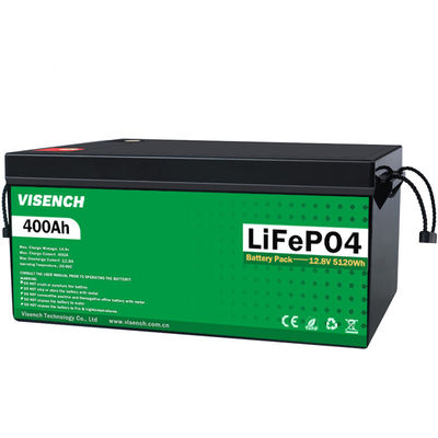 Visench Rechargeable Lithium Ion Batteries 12V Lifepo4 400Ah 12 Volt Phosphate Lithium Batteries Batterie Solaire Pack