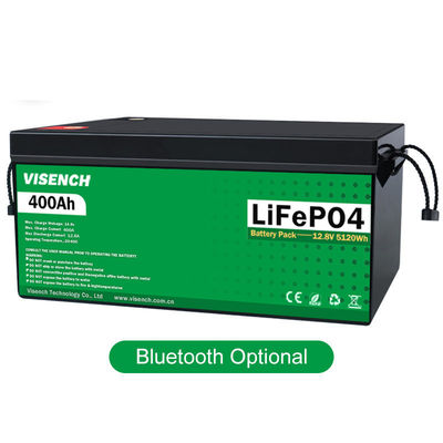 Visench Rechargeable Lithium Ion Batteries 12V Lifepo4 400Ah 12 Volt Phosphate Lithium Batteries Batterie Solaire Pack