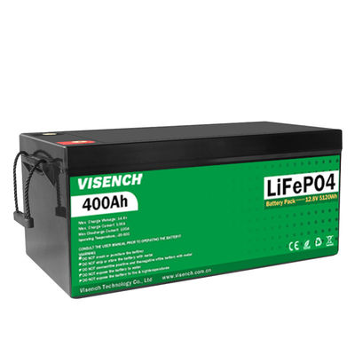 Visench Rechargeable Lithium Ion Batteries 12V Lifepo4 400Ah 12 Volt Phosphate Lithium Batteries Batterie Solaire Pack