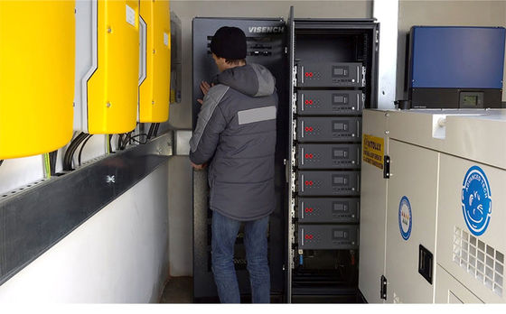 High Voltage 100kwh 200kwh 500kwh Battery container super capacity Lifepo4 Rack Mounted Solar Energy Storage Battery Pack