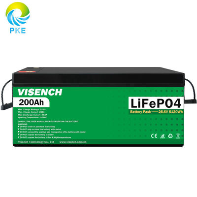 Visench Direct factory  Lithium 12V 24V 100 ah lithium battery  Deep 6000 Cycles with BMS for solar inverter energy storage syst
