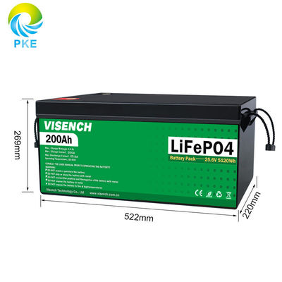 Visench Direct factory  Lithium 12V 24V 100 ah lithium battery  Deep 6000 Cycles with BMS for solar inverter energy storage syst