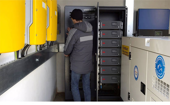 High Voltage 48V 51.2V 70Ah 100Ah 1kw 5kw 10kw  50kw Multi-function Rack Mounted Solar Energy Storage Lithium Ion Battery
