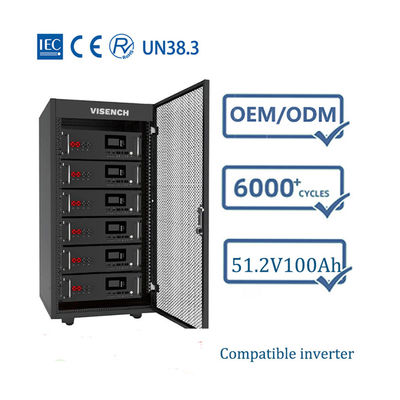 High Voltage 10 kw solar lithium battery 48v  Multi-function Rack Mounted Solar Energy Storage Lithium Ion Battery