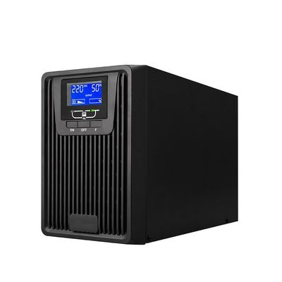 Wide Input Voltage 220v Pure Sine Wave High Frequency Power Supply Single Phase Online Ups For Telecom Library