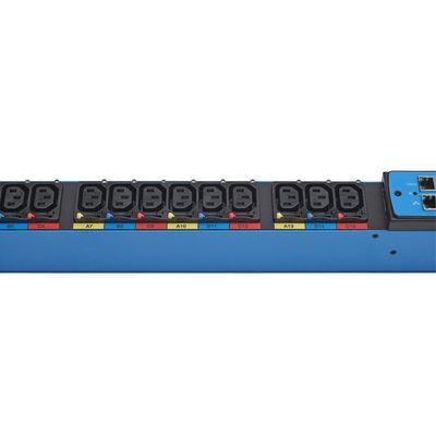 16A Derated AMP 1U PDU For Power Data Center EATON EFLXB00H FLEXPDU BASIC C14 10A 1P 8XC13