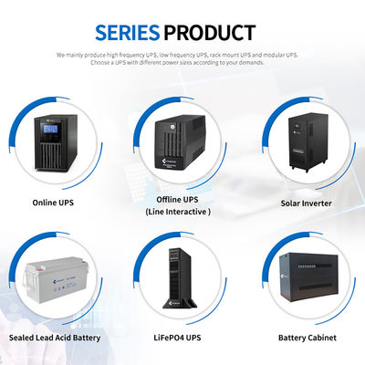 Visench Arena 3/1-6K 6000VA/6000W 3U 6KVA 6KW Pure Sinewave Online UPS For Computer