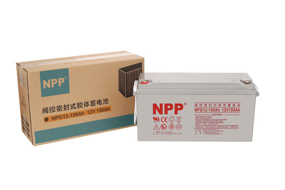 NPP NPG12-150Ah Best Energy Storage Maintenance Free Rechargeable Sealed Lead Acid 12V 150Ah Gel Battery