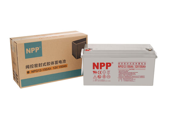 NPP NPG12-150Ah Best Energy Storage Maintenance Free Rechargeable Sealed Lead Acid 12V 150Ah Gel Battery