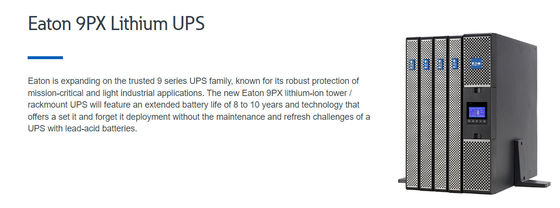 Eaton 9PX Lithium-ion UPS 1000W eaton 9px6000  with built-in Lithium battery power supply system