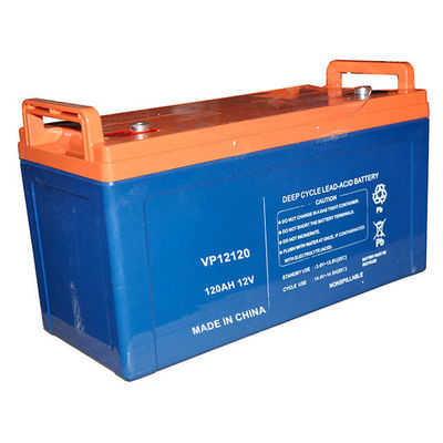 Blei-Säure-Batterie Wartungsfrei Batterie 12v 120ah CE Tiefzyklus-Batterie ABS Mobilpreis Flachplatte Tiefzyklus: Siegelgel