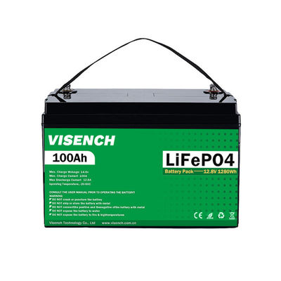 Lifepo4 12V 50Ah 100Ah 150Ah 200Ah 300Ah 400Ah Batterie Lithium-Ionen-Rv Energiespeicher Lithium-Eisen-Phosphat-Batterie