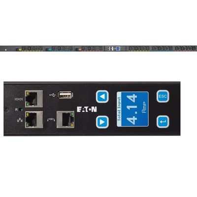 16A abgespeicherte AMP 1U PDU für Power Data Center EATON EFLXB00H FLEXPDU BASIC C14 10A 1P 8XC13