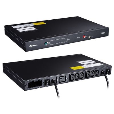16A IP11 VERTIV Liebert ATS UF-LTS16-1P statischer Schalter mit Standardnetzwerkkarte