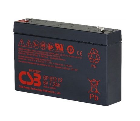 Solar-Speicher-Batterien Gel 6v 7.2ah Blei-Säure-Batterie Wechselrichter UPS-Batterie