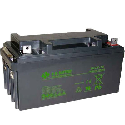 Deep Cycle BB Batterie 12V 65Ah BC65-12 Hochfrequenzentladung Blei-Säure Batterie