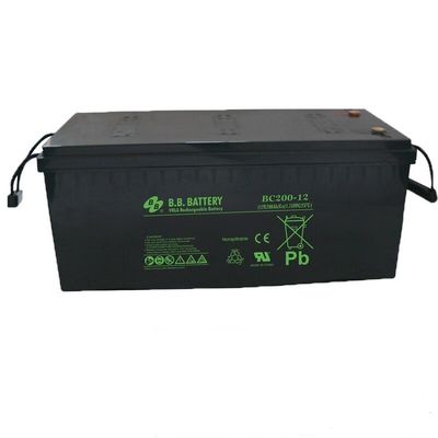 BB-Batterie BC200-12 12V 200Ah Beste Energiespeicherung Wartungsfrei Wiederaufladbare VRLA-Batterie 200Ah für elektrische Energie