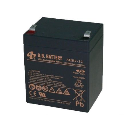 Hochwertige 12V 7Ah-Blei-Säure-Auto-Batterie geeignet für UPS