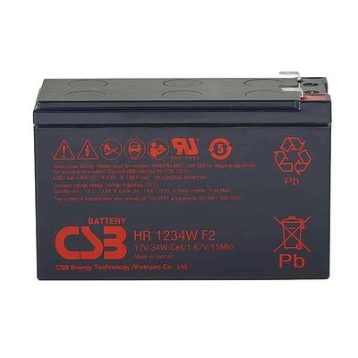 CSB Batterie HR1232W 12V 32W Wiederaufladbare wartungsfreie Blei-Säure AGM-Batterie