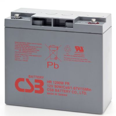HR1290W CSB-Batterie 12V 90W Wiederaufladbare wartungsfreie Bleibatterie 12V 23Ah