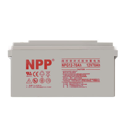 12V 70AH GEL Ersatzbatterie für das Kernkraftwerk NPG12-70Ah