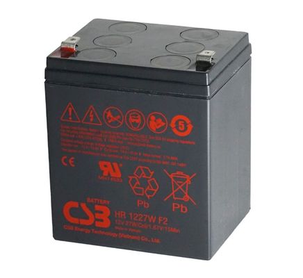 CSB-Batterie HR1227W 12V 27W Wiederaufladbare Wartungsfreie Blei-Säure AGM-Batterie