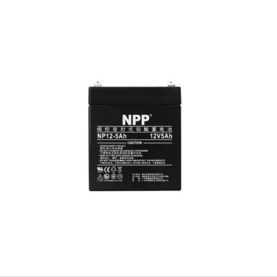 NPP NP12-5Ah Beste Energiespeicher Wartungsfrei Wiederaufladbar Versiegelte Blei-Säure 12V 5Ah Gel-Batterie