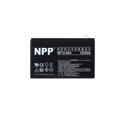 NPP NP12-9Ah Beste Energiespeicher Wartungsfrei versiegelte Blei-Säure-Ersatz-Gel-Batterie für Heim-Alarm-Sicherheitssystem