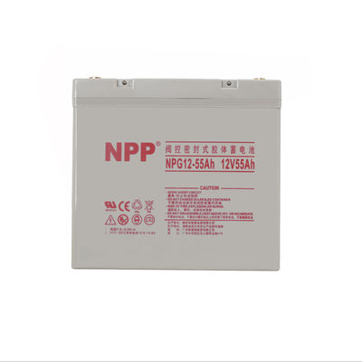 NPP NPG12-55Ah Beste Energiespeicher Wartungsfrei wiederaufladbar Versiegelte Blei-Säure 12V 55Ah Batterie