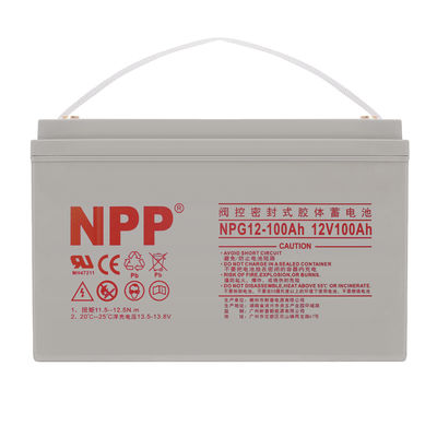 NPP NPG12-100 UPS Strom Energiespeicher Solargel Batterien Blei-Säure Batterien 12V 100Ah Gel Batterie