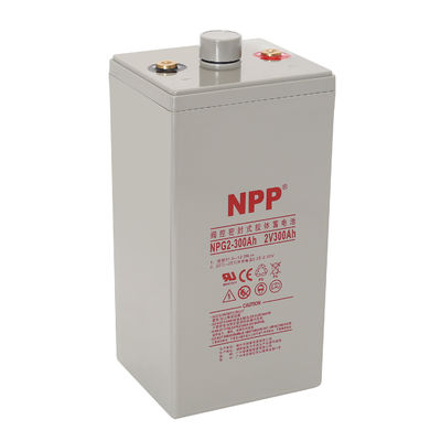 Langlebige NPP NPG2-300Ah Beste Energiespeicherung Wartungsfrei Wiederaufladbar Erweiterte 2V 300Ah Blei-Säure-Batterie Gel-Batterie