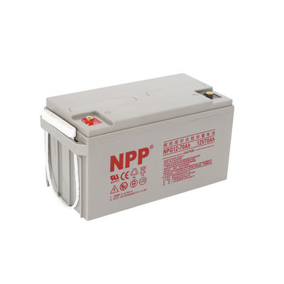 Hochwertiges NPP NPG12V 70AH Solarstromsystem Home Ups GEL Batterie für Solarstraßenlicht Batterie