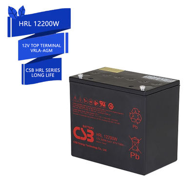 CSB HRL12200W 12V 200W Hochgeschwindigkeit Langlebigkeit UPS VRLA Batterie