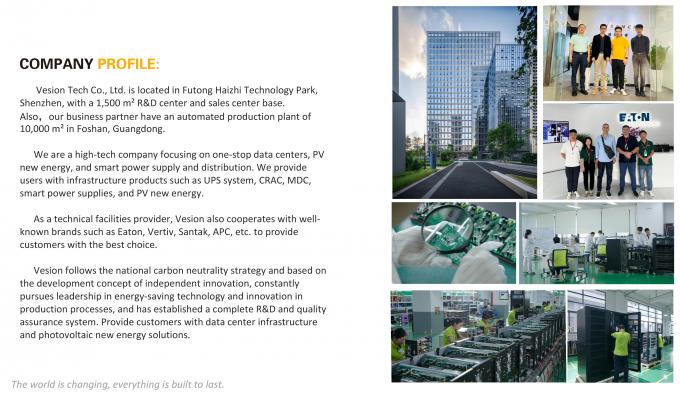 Visench Fortress 3P3P 120KVA 120KW Drei-Phasen-UPS-Stromversorgung Tpwer Online-UPS für Netzwerkdatenzentrum 7